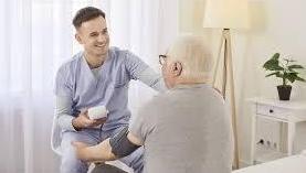 home care nurse senior family